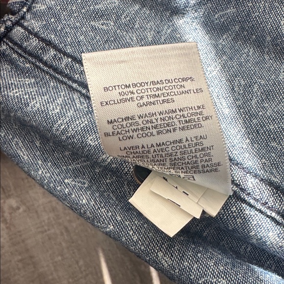 Express Men's Sun-Floral Patterned Denim Shirt-jacket - Picture 7 of 9